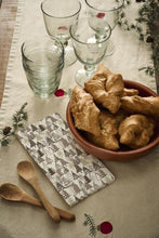 Indlæs billede til gallerivisning Serviet - brune juletræer