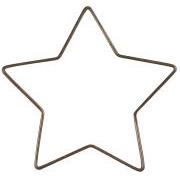 Indlæs billede til gallerivisning Metal stjerne - 30 cm