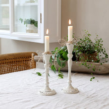 Indlæs billede til gallerivisning Lysestage i jern - højde 23 cm