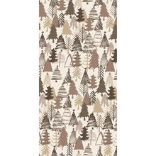 Indlæs billede til gallerivisning Serviet - brune juletræer