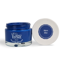 Indlæs billede til gallerivisning WARM BLUE - Vintage Paint