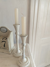 Indlæs billede til gallerivisning Rustikke bedelys - Creme