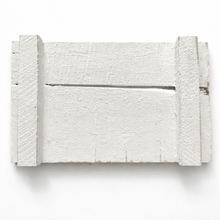 Indlæs billede til gallerivisning Rustik træfad - Hvid - 1