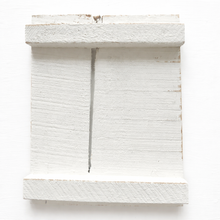 Indlæs billede til gallerivisning Rustik træfad - Hvid - 1