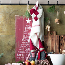 Indlæs billede til gallerivisning Skøn træskilt med juletekst