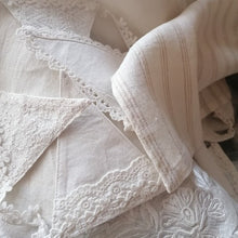 Indlæs billede til gallerivisning Blonde vimpelranke i creme