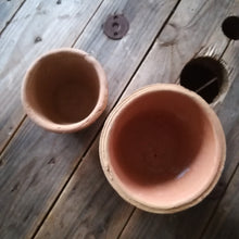 Indlæs billede til gallerivisning Pottesæt i rødt ler