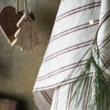 Indlæs billede til gallerivisning Viskestykke med røde striber