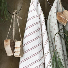Indlæs billede til gallerivisning Viskestykke med røde striber
