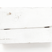 Indlæs billede til gallerivisning Rustik træfad - Hvid - 1
