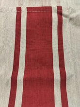 Indlæs billede til gallerivisning Viskestykke - Hør m/rød stribe og sort skrift
