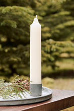 Indlæs billede til gallerivisning Rustikt hvidt stearinlys
