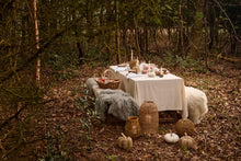 Indlæs billede til gallerivisning Dug aflang - hørfarvet
