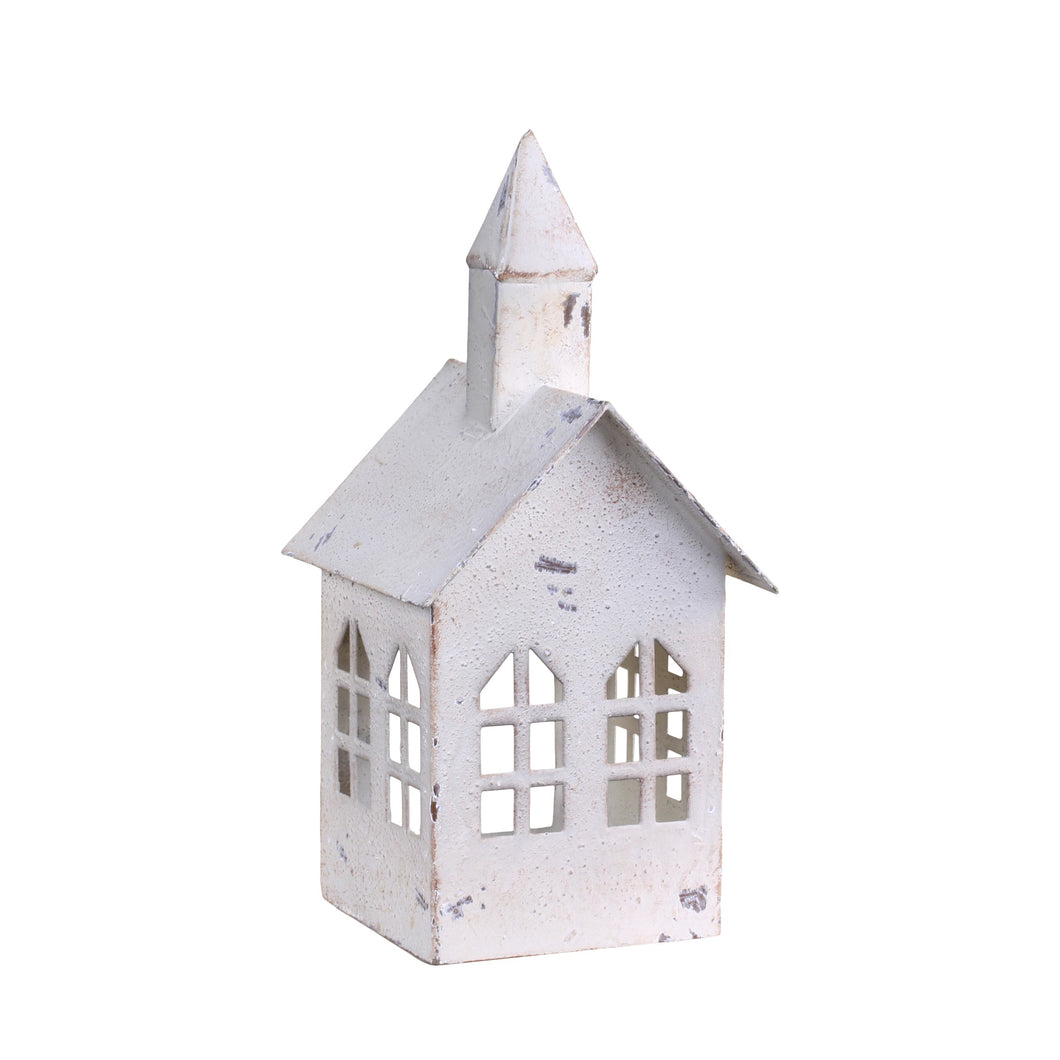 Lys hus - med spir