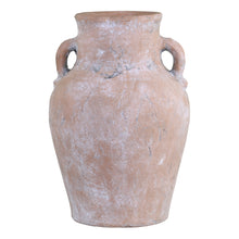 Indlæs billede til gallerivisning Terracotta krukke med hals og hank
